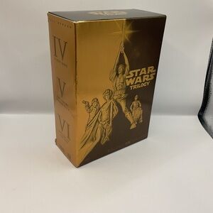 DVD Starwars Original Trilogy (DVD, 2004 Full Screen) Vi, V, IV + Bonus Material